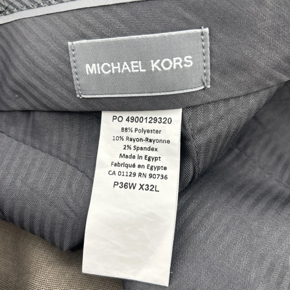 Michael Kors Dress Pants Men's 36 Beige Brown Tan Business Office Dad Profession